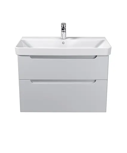 Тумба Мойдодир Malaga 80-A Білий з умивальником Vivace 80 Білий - фото 4