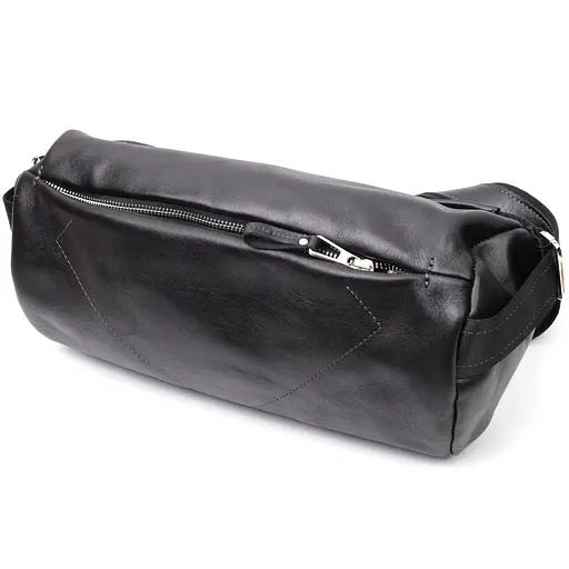 Шкіряна чоловіча сумка GRANDE PELLE 32х19х11 см 000270940 - фото 2