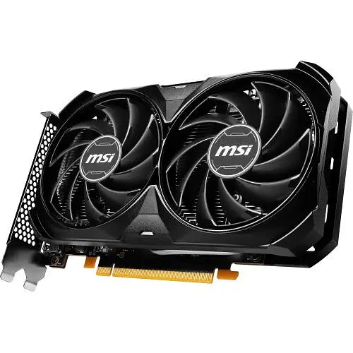 Видеокарта MSI RTX 4060 8GB Ventus 2X Black OC (RTX 4060 VENTUS 2X BLACK 8G OC) (GDDR6, 128 bit, PCI-E v4.0) Б/у - фото 2