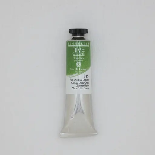 Масляная краска Rive gauche 40 мл, Зеленый оксид хрома (Chrome Oxide Green)