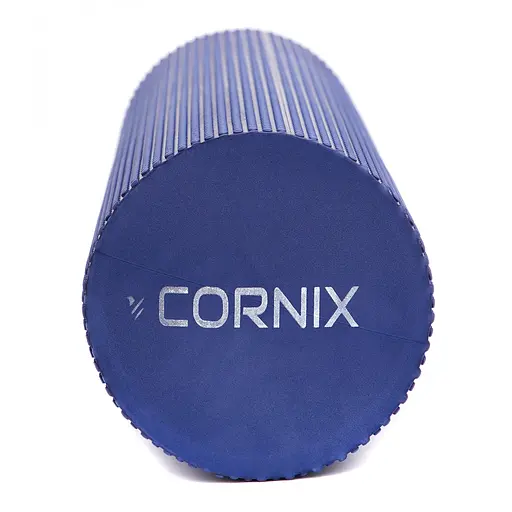 Масажний ролик Cornix EVA+ 60 x 15 см (валик, ролер) XR-0309 Navy Blue - фото 5