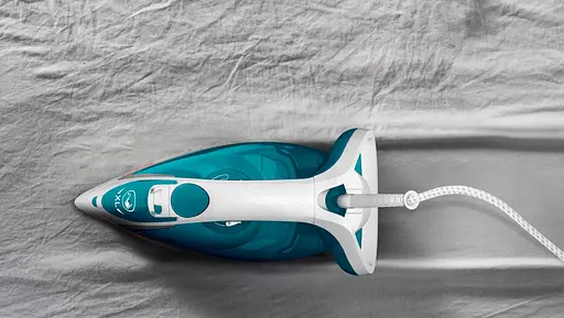 Tefal Праска Easygliss Plus, 2500Вт, 270мл, паровий удар -195гр, постійна пара - 45гр, керам. підошва, біло-блакитний - фото 4