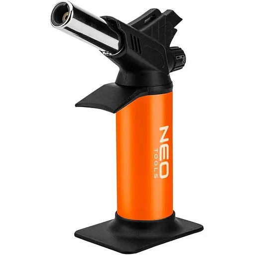 Neo Tools Паяльник газовий, п’єзозапалювання, 1200°C, об’єм 12.6г, 0.286кг