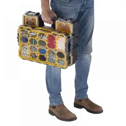 Ящик Stanley инструментальный-органайзер пластмассовый 43.2x26.7x6.4 см FMST1-75779 - фото 2