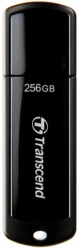 Transcend Накопичувач 256GB USB 3.1 Type-A JetFlash 700 Чорний - фото 1