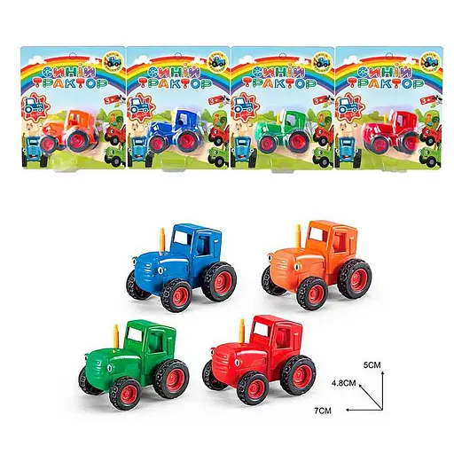 Трактор Синий Трактор, на листе (В ассортименте) - фото 2