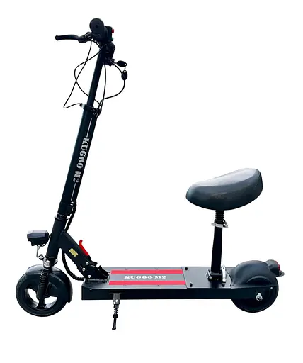 Электросамокат с сиденьем KUGOO M2 500W 11Ah черный - фото 1