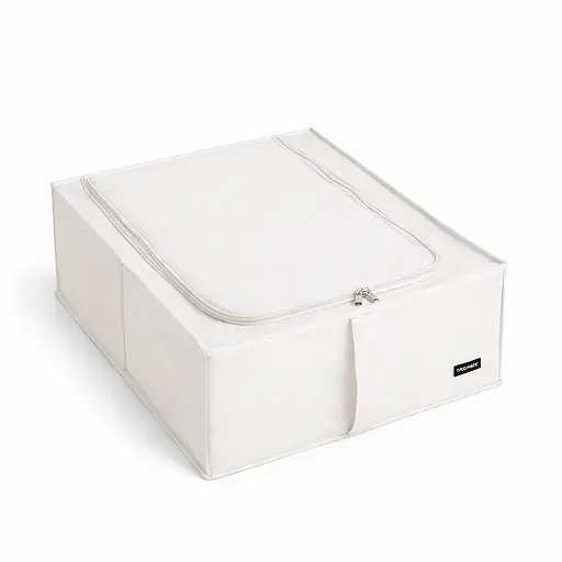 Органайзер ORGANIZE  для зберігання взуття та речей з кришкою 50*41*18 см (білий) - фото 2