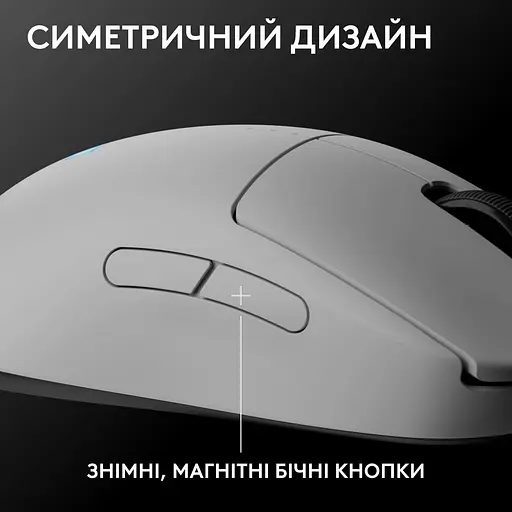 Миша Logitech G Pro 2 LightSpeed Wireless White (910-007302) - фото 2