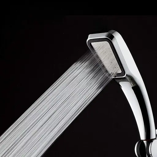 Душова лійка Rea Eco Power + шланг + тримач хром REA-P8586, Хром - фото 5
