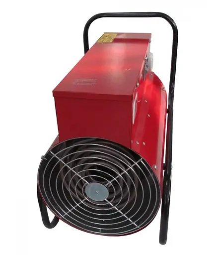 Електрична теплова гармата Vulkan 9,0 кВт, площа обігріву, червоний, підлоговий, 380 В (9000 ТП) - фото 3