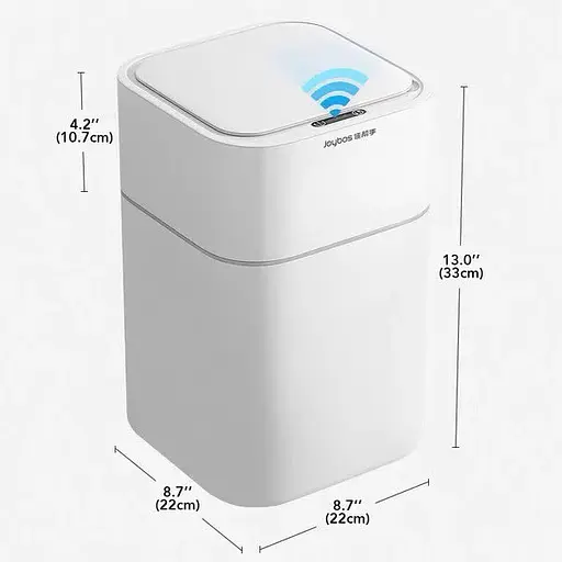 Ведро для мусора сенсорное Joybos S05 11,7 л - фото 2