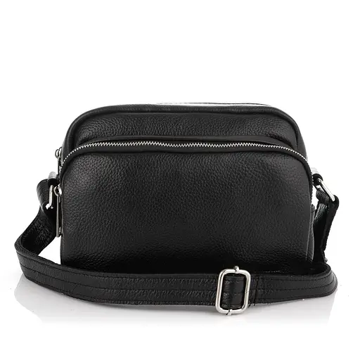 Чоловіча шкіряна сумка через плече TARWA 23х16х11 см sum0025337 - фото 2