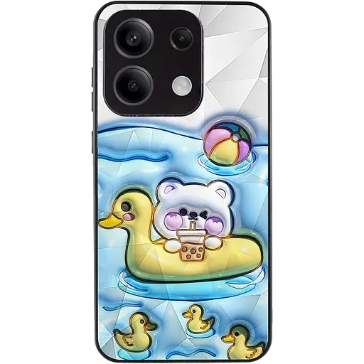 TPU+PC чохол Prisma Fluffie для Xiaomi Redmi Note 13 5G Ducklings - фото 2