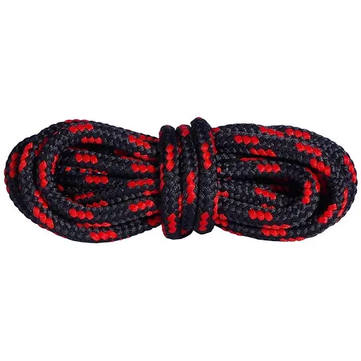 Шнурівки Mountval 180 cм Black/Red (MOUNT-SHNUR-BLACKRED-180)