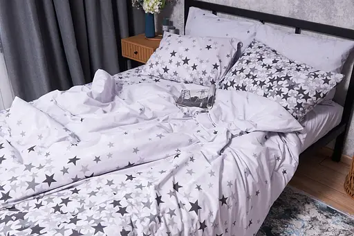 Підковдра Moon&Star Бязь Gold Люкс Little Stars Двоспальна 175x210 см - фото 4