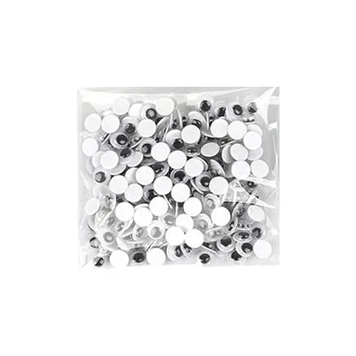 Творческий набор для аппликаций "Глаза" Bambi ЕД-519, 6 мм, 10 грамм, 420 штук - фото 1