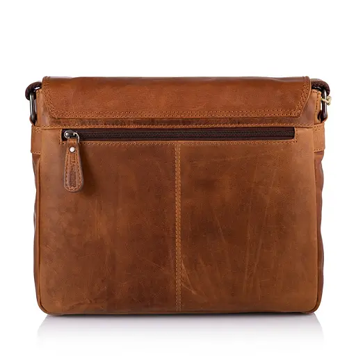 Чоловіча шкіряна сумка Hill Burry 30х25х8 см sum0023169 - фото 2