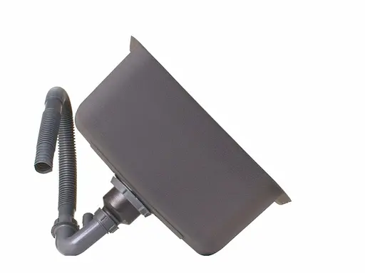 Кухонная мойка из нержавеющей стали черная 45 см под столешницу Nett NB-4643, Черный - фото 7