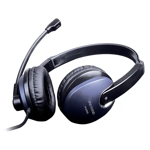 Гарнитура Microlab K290 3.5 мм Blue-Black - фото 2