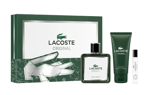 Набор Lacoste Original Eau De Parfum 100 мл парфюмированная вода, 100 мл гель для душу, 7,5 мл мини - фото 1