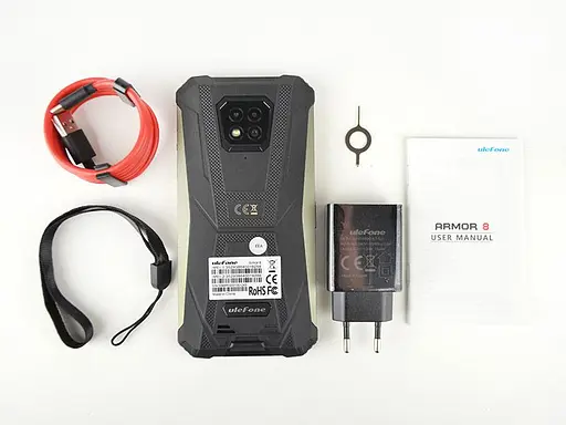 Захищений смартфон Ulefone Armor 8 4/64 GB АКБ 5 580 мАг Black - фото 2