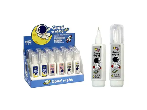 Коректор-ручка, Космос, 12 мл, 24 шт. в упаковці