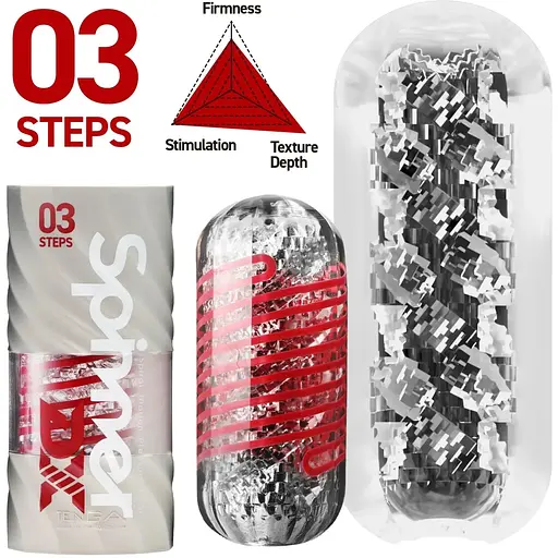 Мастурбатор Tenga Spinner DX 03 Steps - фото 2