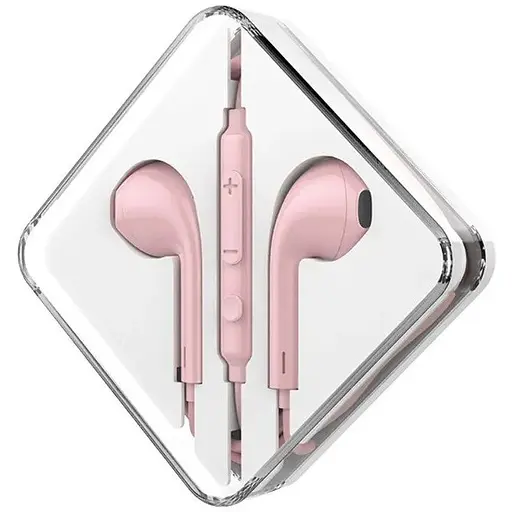 Навушники вкладки Hoco M55 Jack 3.5 рожевий