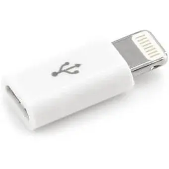 Переходник-адаптер Apple micro Usb to iPhone 5 6 7 8 Lightning