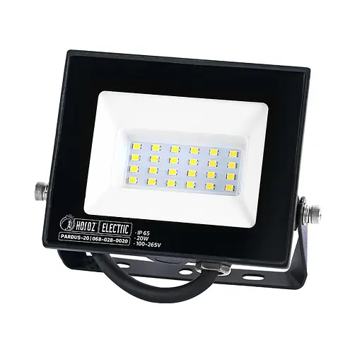 Прожектор світлодіодний "PARDUS-20" 20W 6400K чорний - фото 1