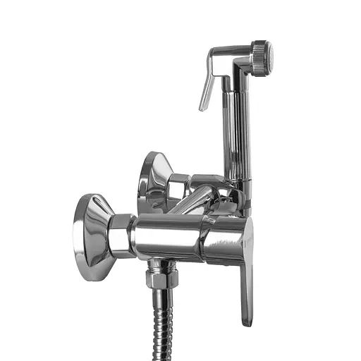 Смеситель для гигиенического душа наружного монтажа 150 мм Domino Prestige DPS-6-106MIX, Хром - фото 3