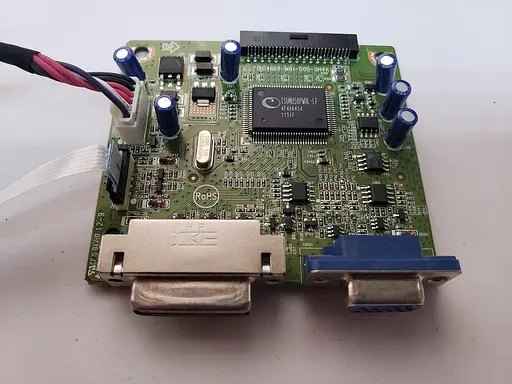 Материнская плата монитора HP LE2002X 715G4669-M01-000-0H4K "Б/У" - фото 2