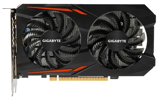 Відеокарта GeForce GTX 1050 Ti 4GB Gigabyte OC (GV-N105TOC-4GD) Б/В - фото 2