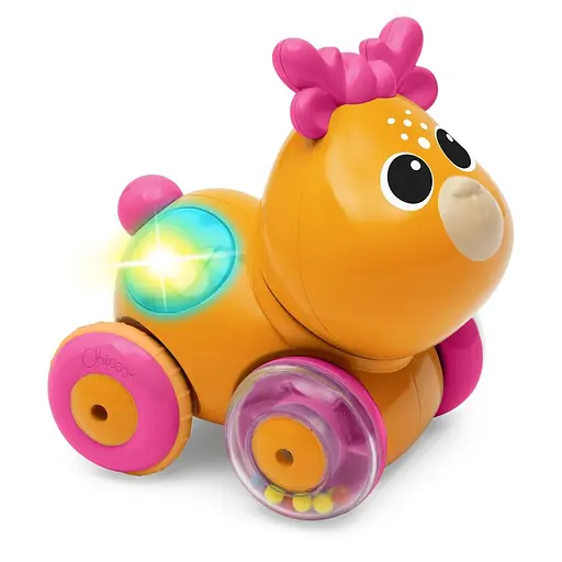 Музыкальная игрушка-каталка Chicco Олененок Sprint&Go 