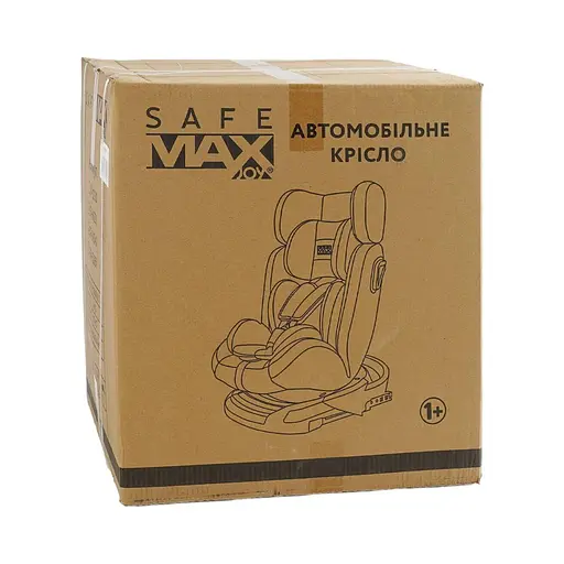Автокрісло Joy SafeMax SF-92103, система Isofix, група 1-2-3, обертання 360°, червоний - фото 7