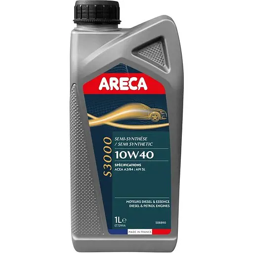 Моторна олива Areca S3000 10W-40, 1 л