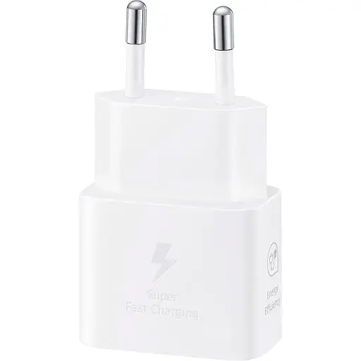 Мережевий зарядний пристрій Samsung 25W White (EP-T2510NWEGEU) [97046]