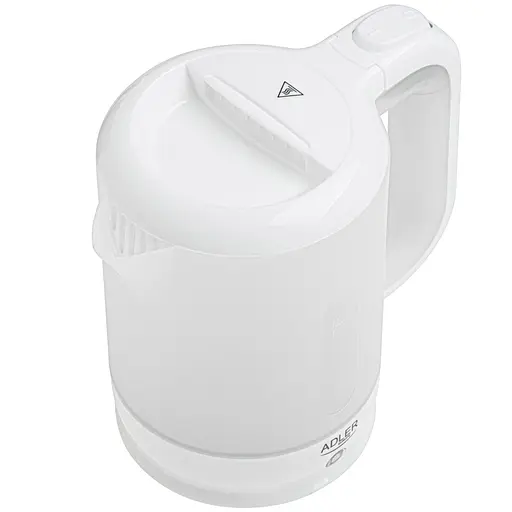 Электрочайник Adler AD 1381 дорожный 900 Вт 0.5 л 2 чашки ложка белый - фото 3