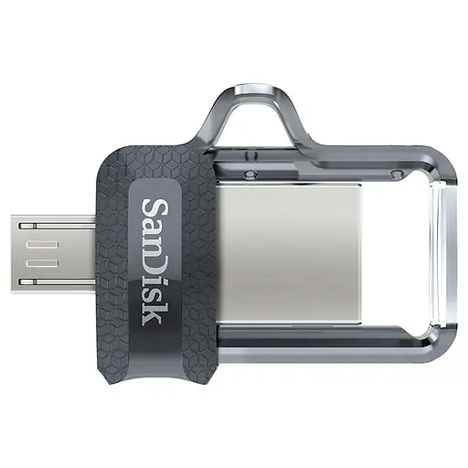 Флеш-накопичувач Sandisk USB 3.0 Ultra Dual OTG 64Gb (150 Mb/s) (SDDD3-064G-G46) - фото 3