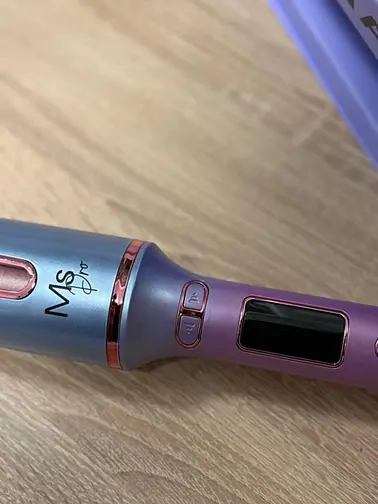 Автоматична плойка для завивки волосся DSP 20295 з керамічним покриття 25 мм 65 Вт Блакитний з рожевим - фото 4