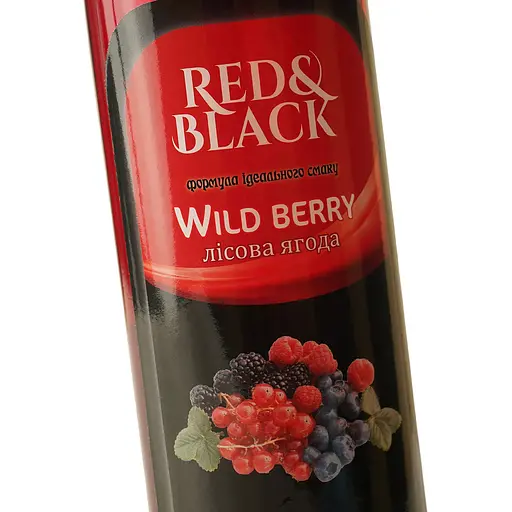 Сироп Red&Black Лесная Ягода 0.7 л - фото 5