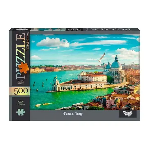 Пазл классический "Venice, Italy" Danko Toys С500-14-07, 500 элементов - фото 1