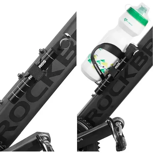 Насос для велосипеда Rockbros JG-1040BBK високого тиску ручний 8 атмосфер чорний - фото 6