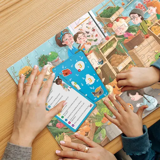 Дитячий пазл Шукай та знаходь "Дарунки осені" DoDo Toys 300666, 80 елементів - фото 7