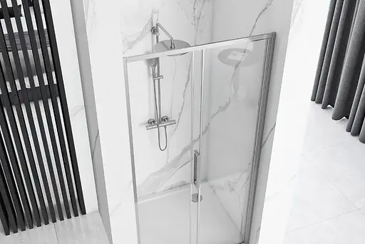 Душевые двери Rea Rapid Slide 110 хром REA-K5601 - фото 5