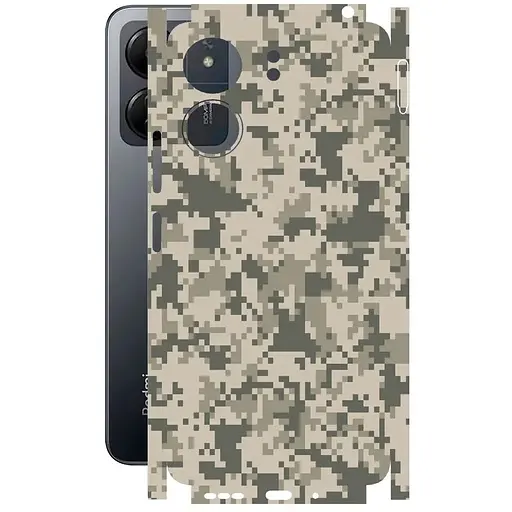 Захисна плівка StatusSKIN для Xiaomi Poco C65 Корпус Вініл Піксель 2 - фото 1