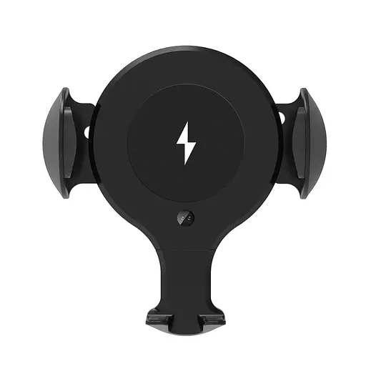 Автодержатель X9 с беспроводной зарядкой 15W черный - фото 5