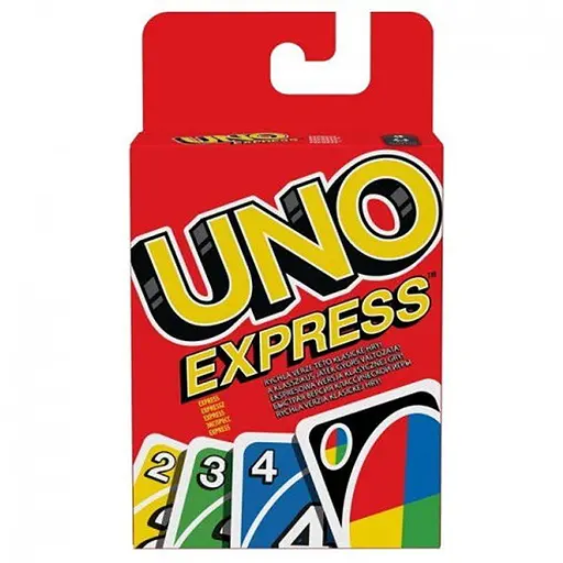 Настольная игра Mattel Уно Экспресс (UNO Express) (JDF56) - фото 1