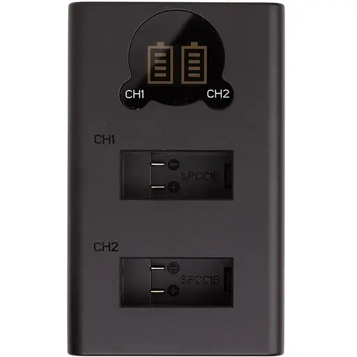 Зарядное устройство с дисплеем PowerPlant GoPro SPCC1B для двух аккумуляторов